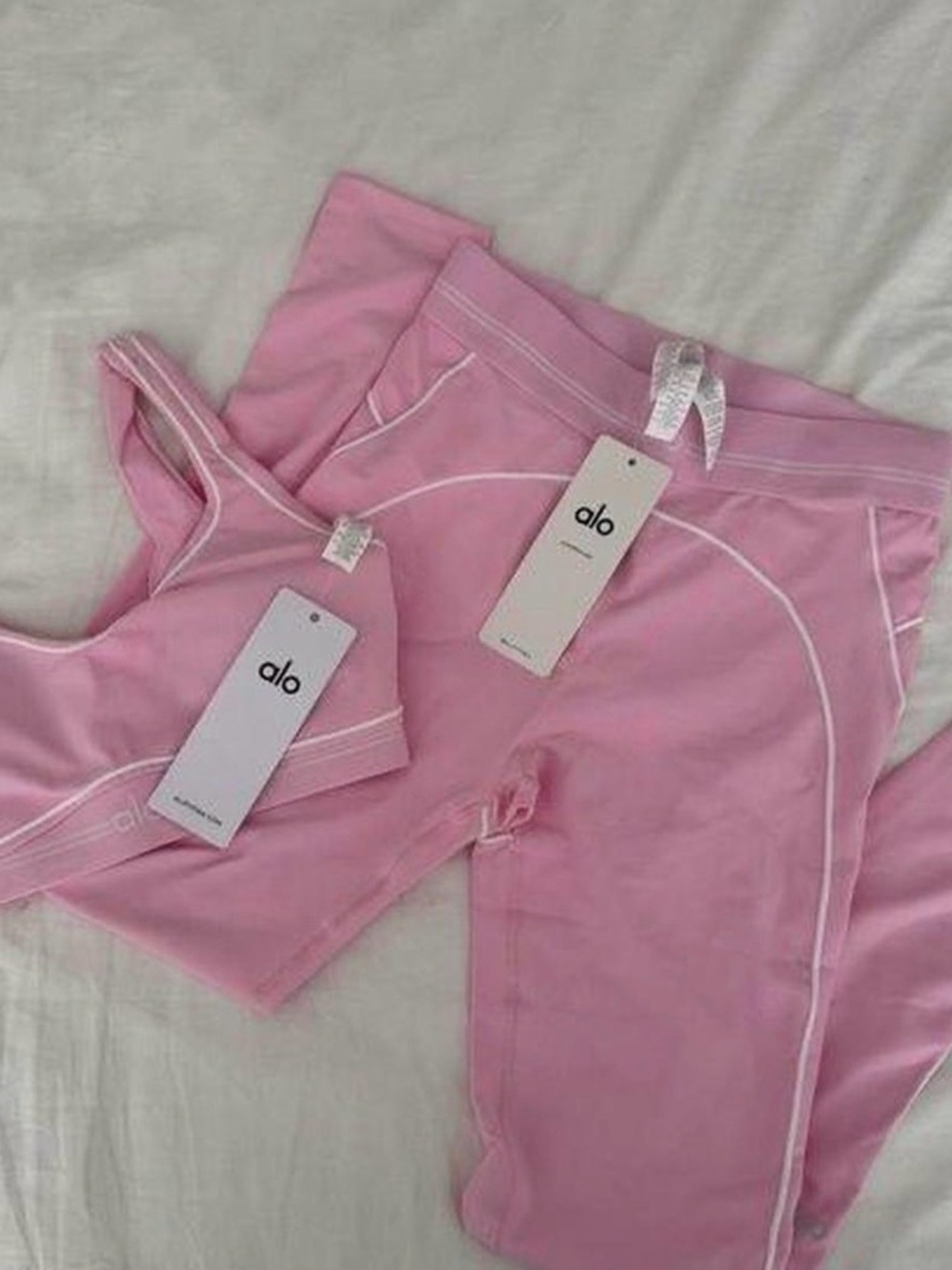 Emilio Pucci Pink Active Set - Sports Bra and Leggings